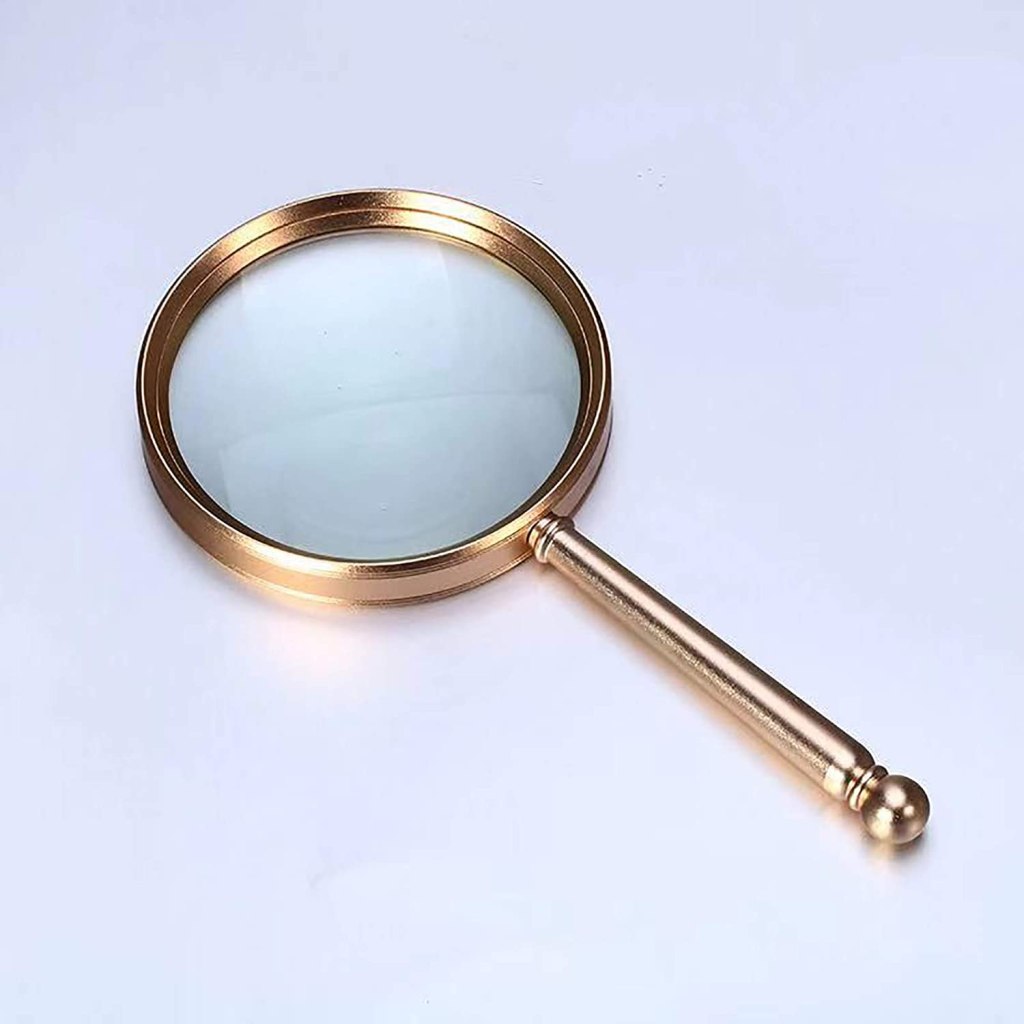 brass magnifying glass for dad on father's day