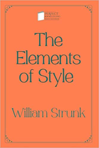 orange cover of the elements of style book for dad on father's day
