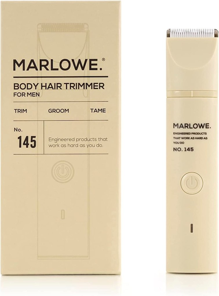 beige package for marlow hair trimmer for dad on father's day