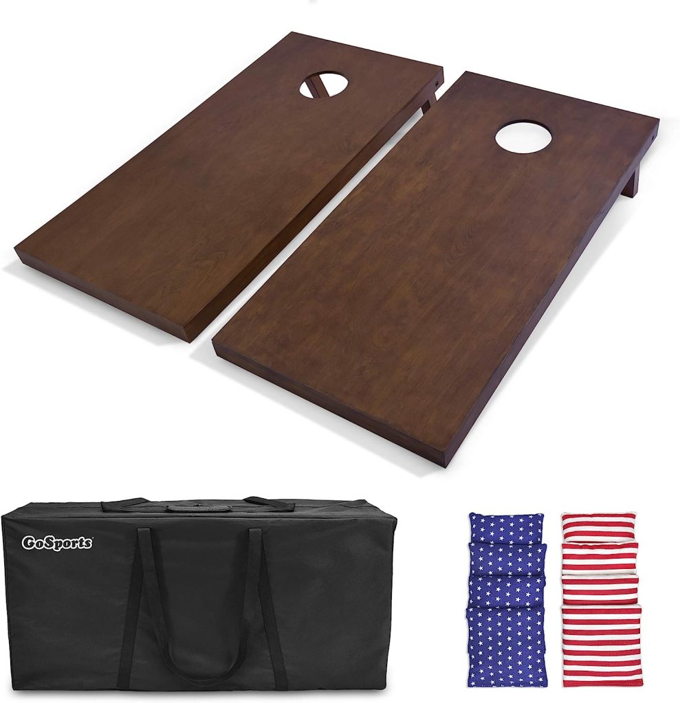 walnut cornhole