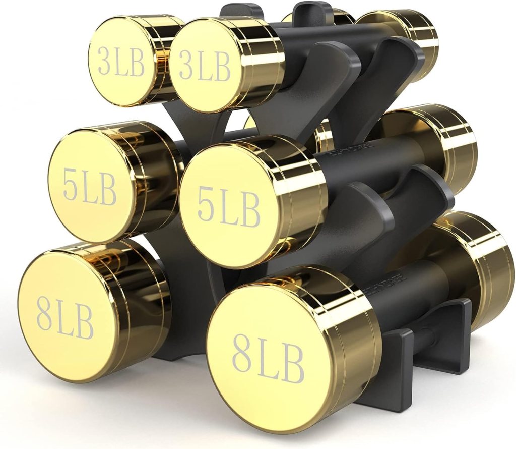 gifts for grandma : dumbbells