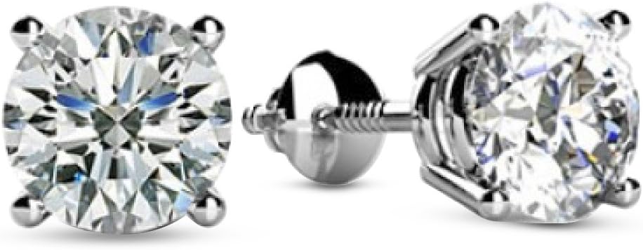 Valentine's Day Gifts For Her : diamond studs