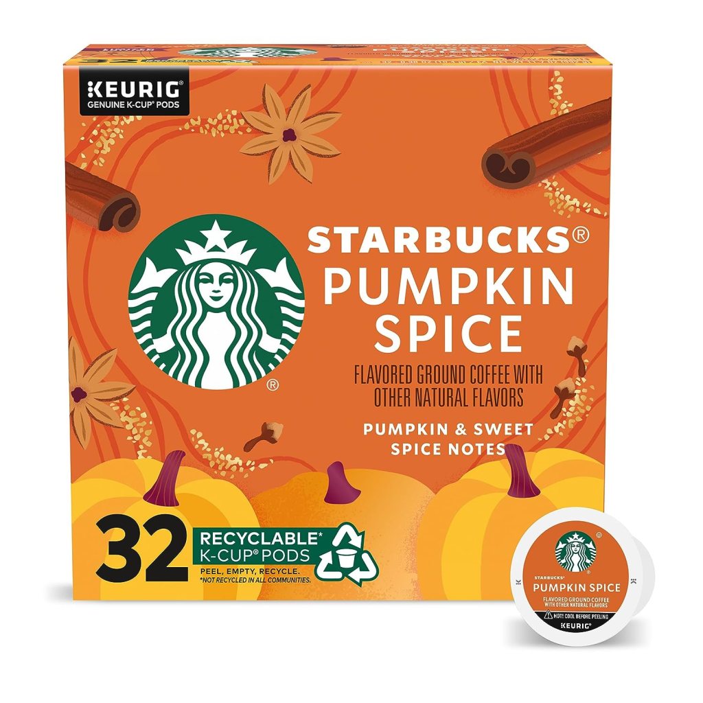 pumpkin coffee from Starbucks