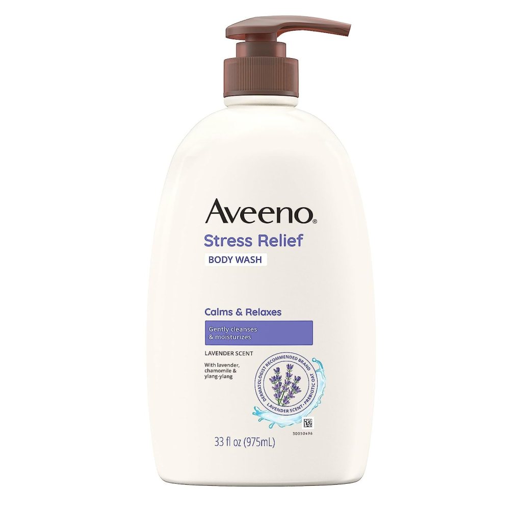 body wash : aveeno