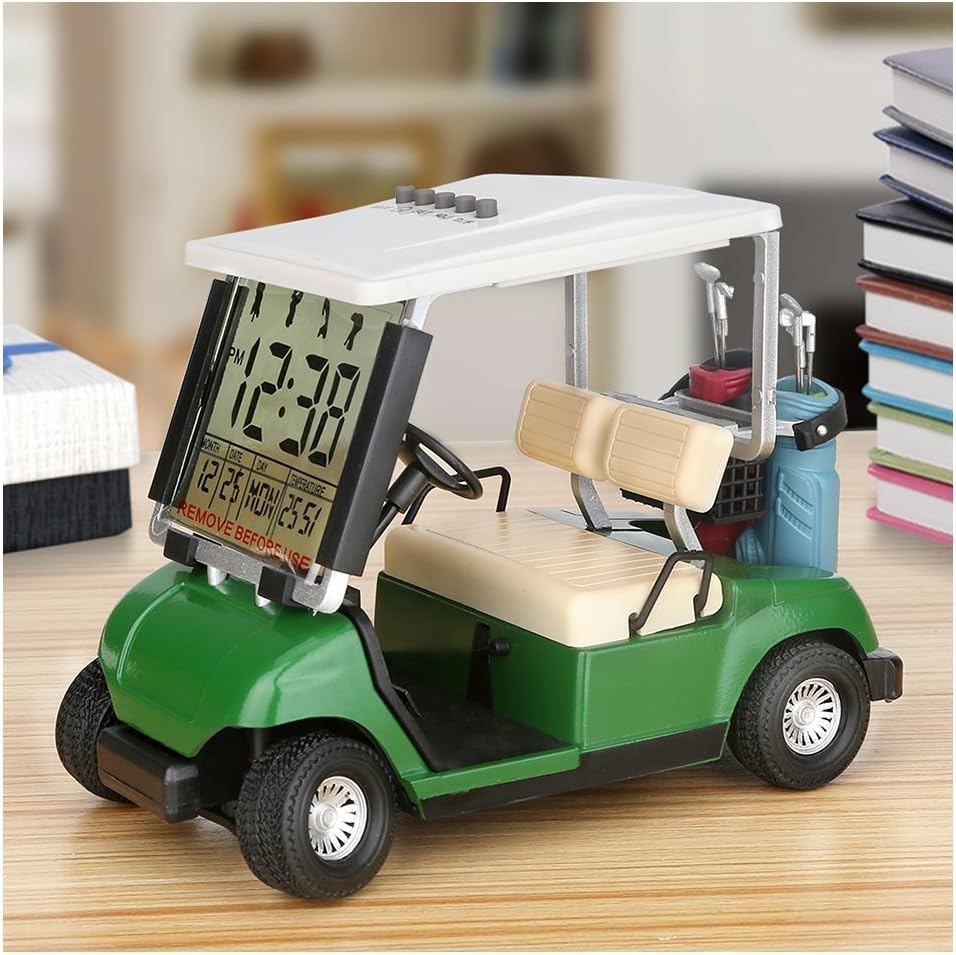 best golf gifts : golf cart clock