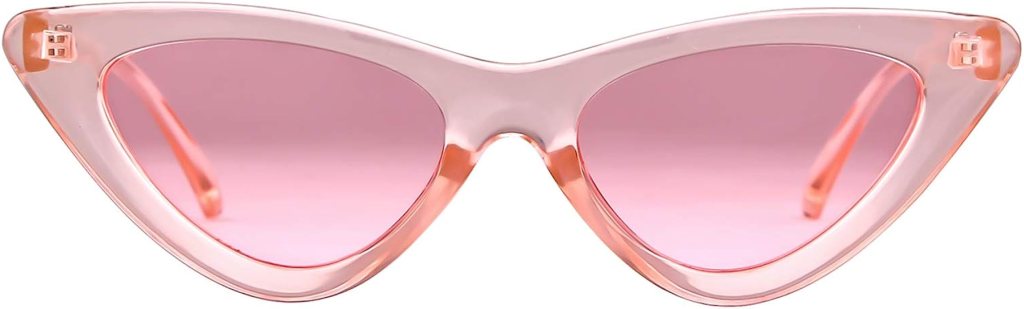 barbie style cat sunglasses in pink