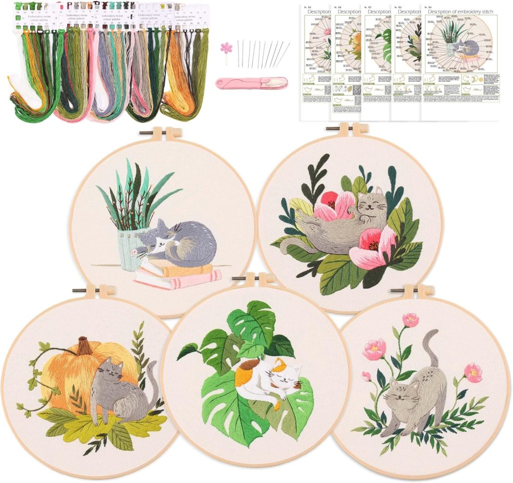 arts and crafts gifts : embroidery set
