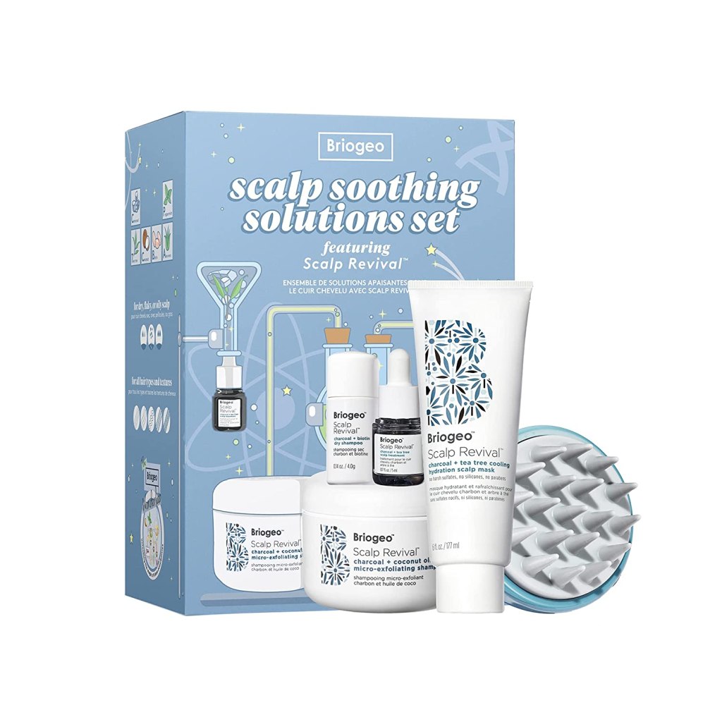 dry scalp treatment in blue boxed set