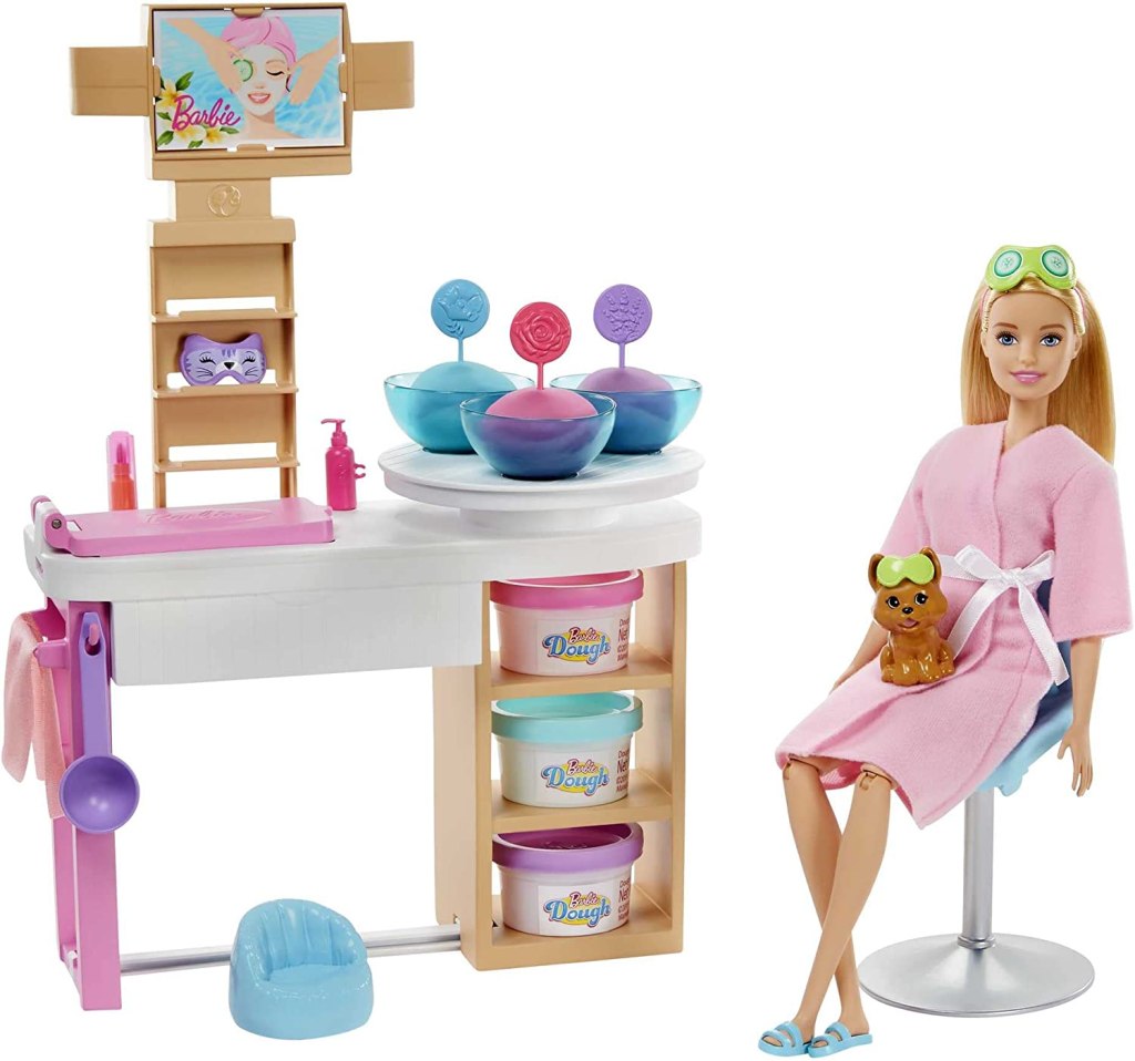 barbie spa day play set