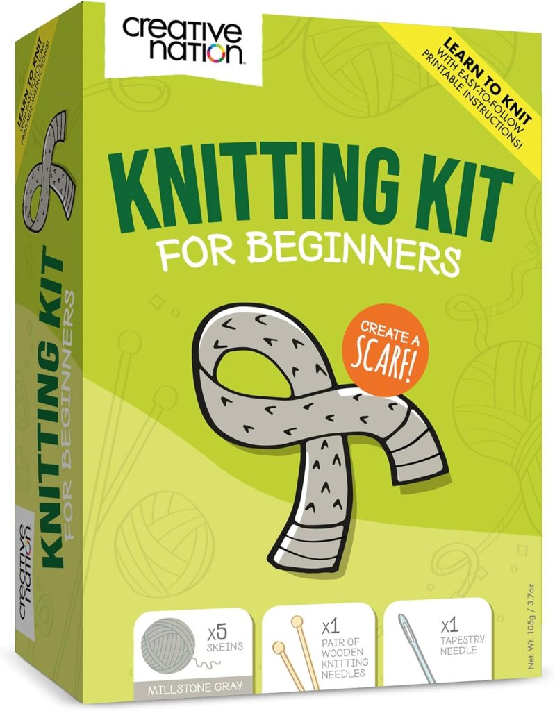 gifts for grandma : knitting set