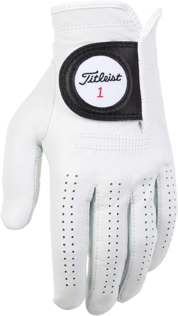 best golf gifts : white titleist gloves